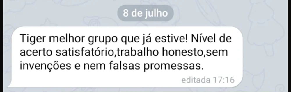 Depoimento de membro