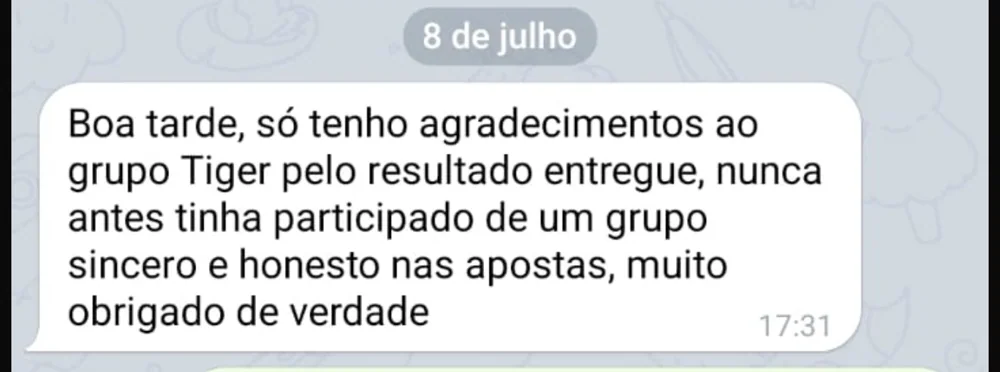 Depoimento de membro