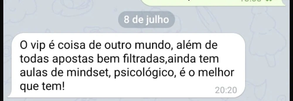 Depoimento de membro