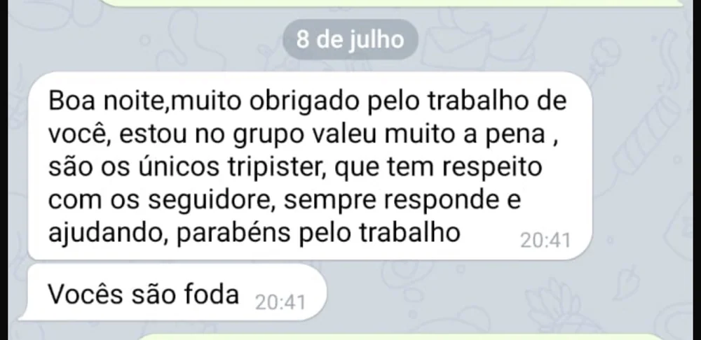 Depoimento de membro