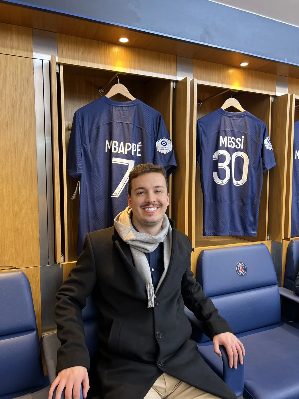 Lucas Tiger em estádio