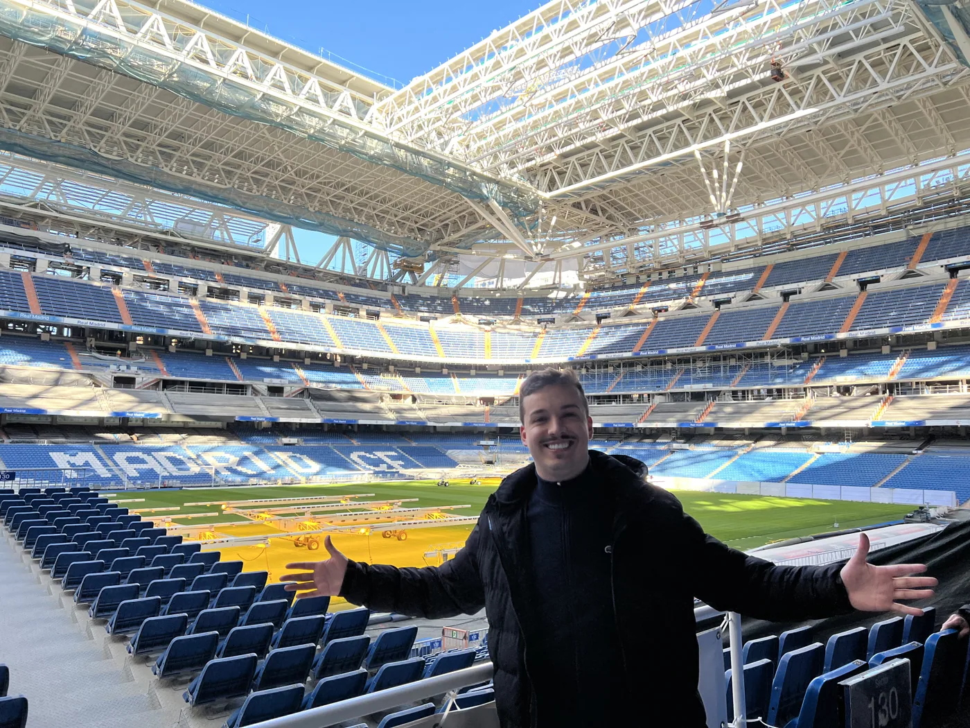 Lucas Tiger em estádio